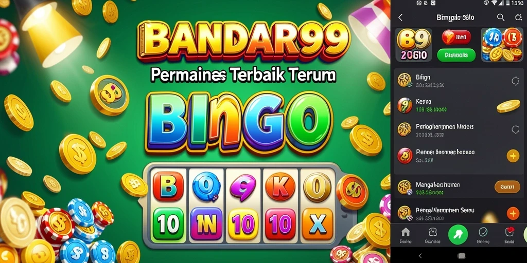 Tampilan gameplay Bingo yang seru dan interaktif di BANDAR99.