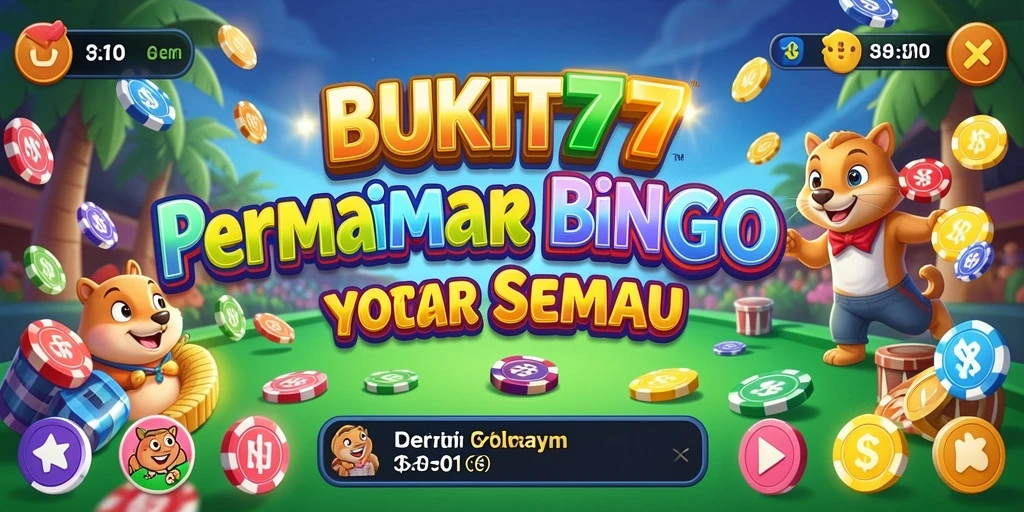 Tampilan gameplay Bingo yang seru dan interaktif di BUKIT777.
