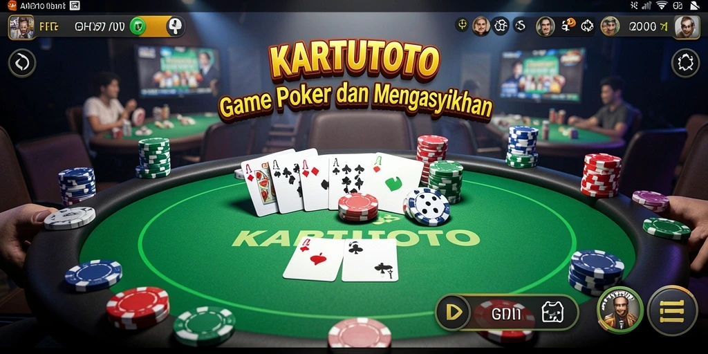 Tampilan menarik dari gameplay KARTUTOTO yang seru dan menantang.