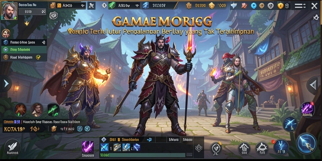 Tampilan gameplay yang seru dan grafis menawan dari KOTA189.