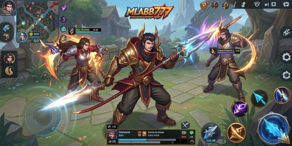 Gameplay MLBB777 menggambarkan petualangan menegangkan di dunia yang luas.